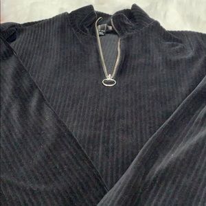 Black Velour Jacket